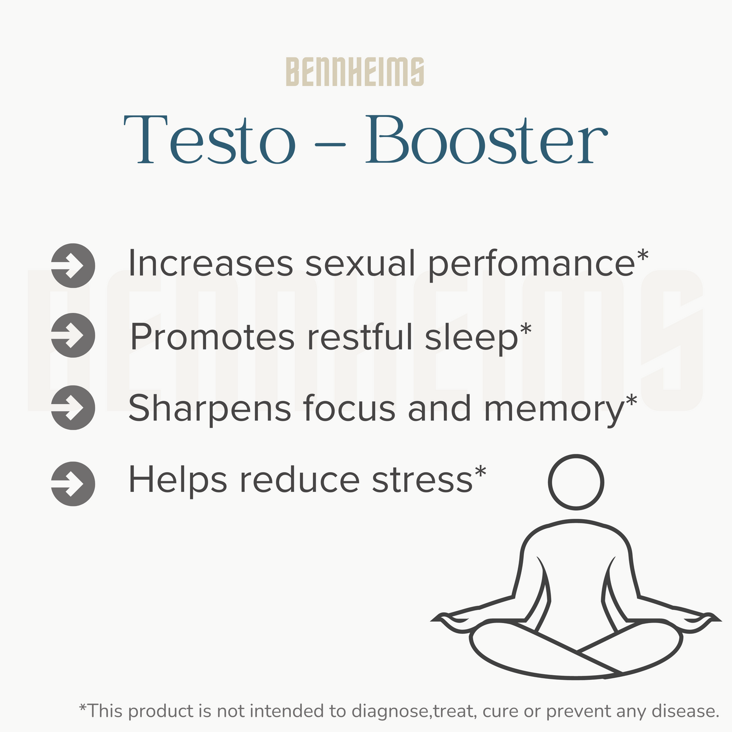 Bennheims Testo Booster for Men